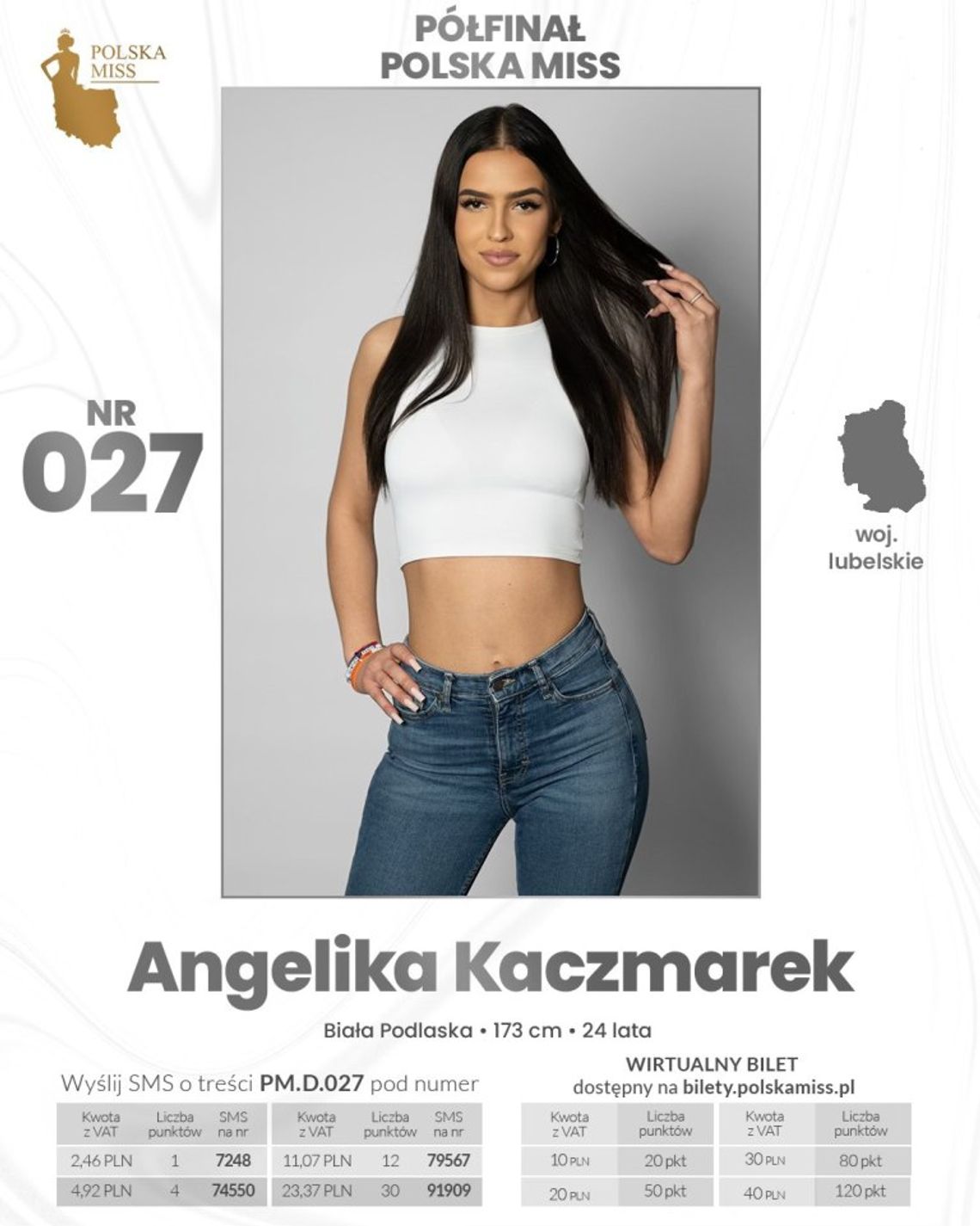 Nasza bialczanka w półfinale Miss Polski!