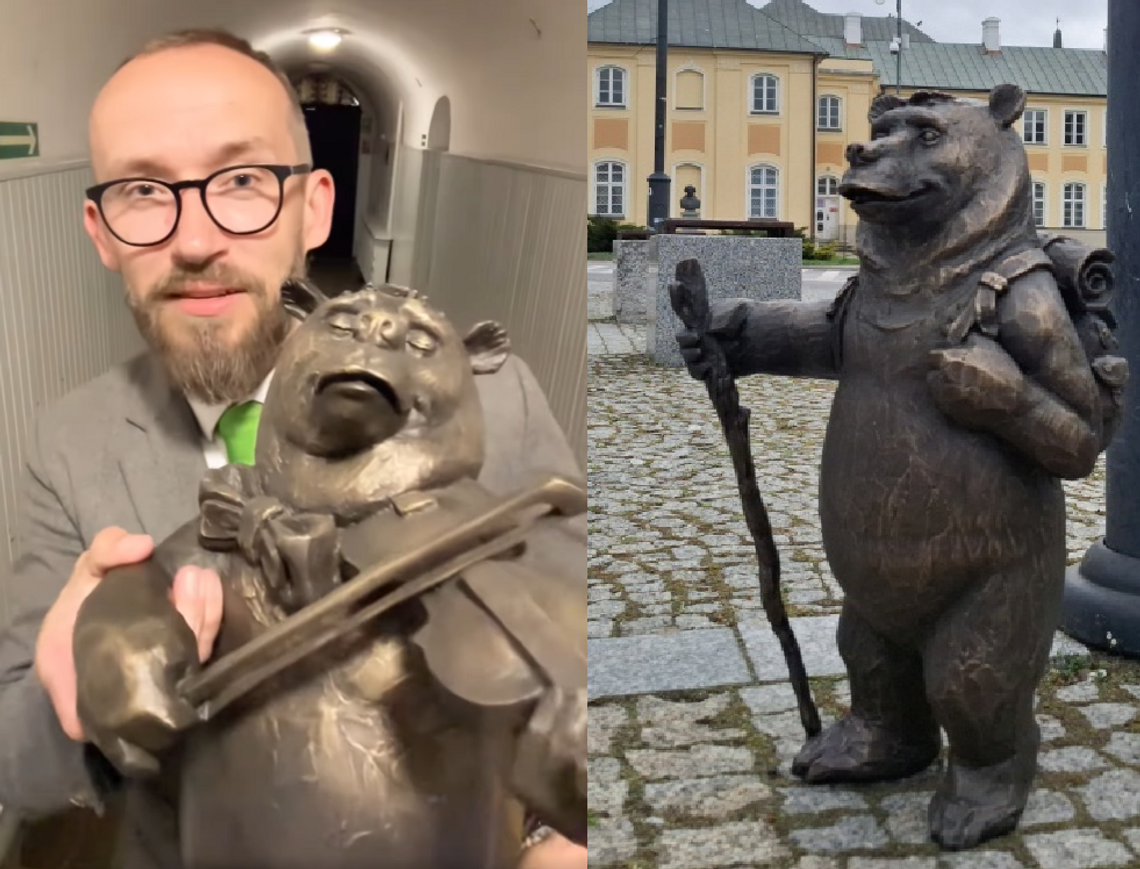 Niedźwiadek Skrzypek czeka już rok. Wiadomo, kto zdecyduje o jego losie