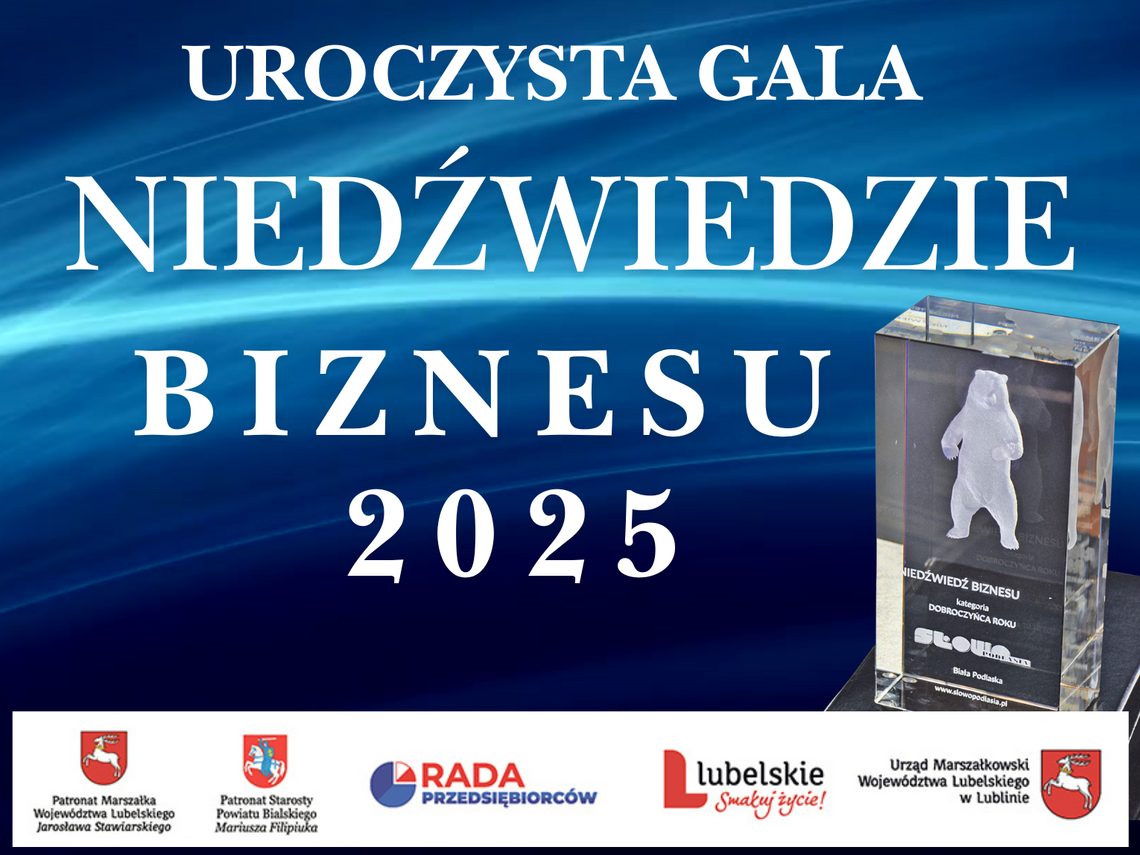 Niedźwiedzie Biznesu 2025. Wielka gala w Dworze Woskrzenice