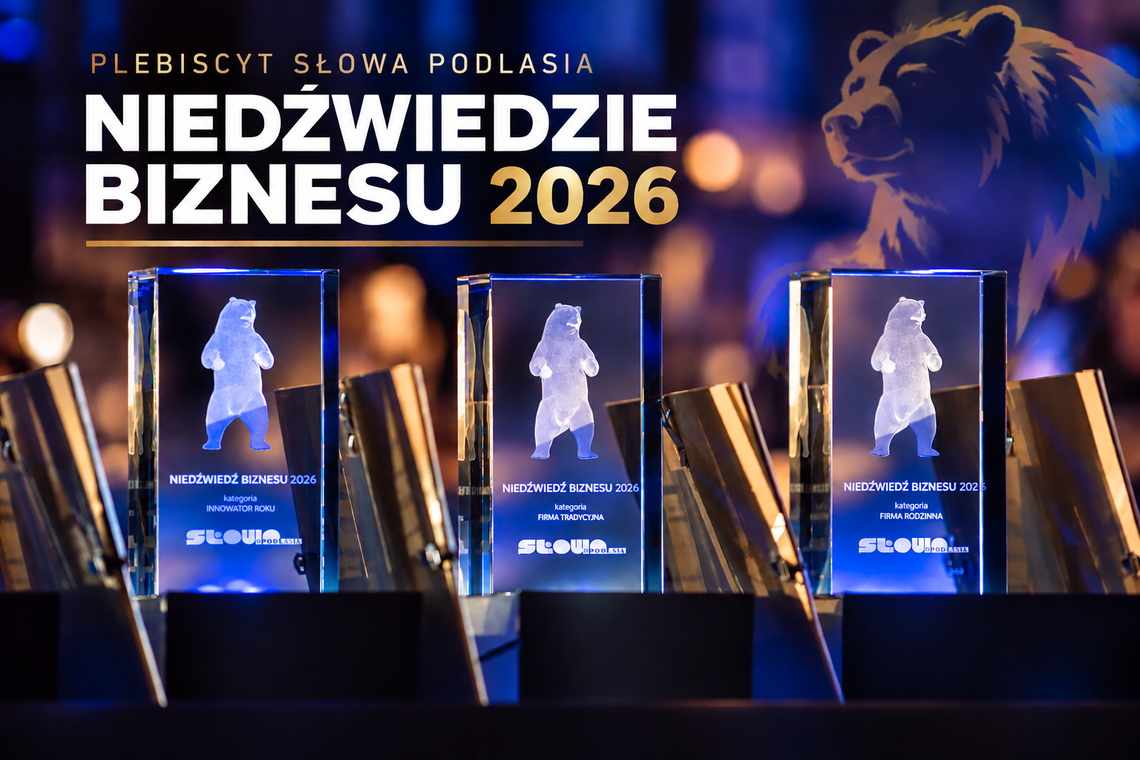 Kto zdobędzie Niedźwiedzia Biznesu 2026? Zagłosuj już dziś! Kto zdobędzie Niedźwiedzia Biznesu 2026? Zagłosuj już dziś!