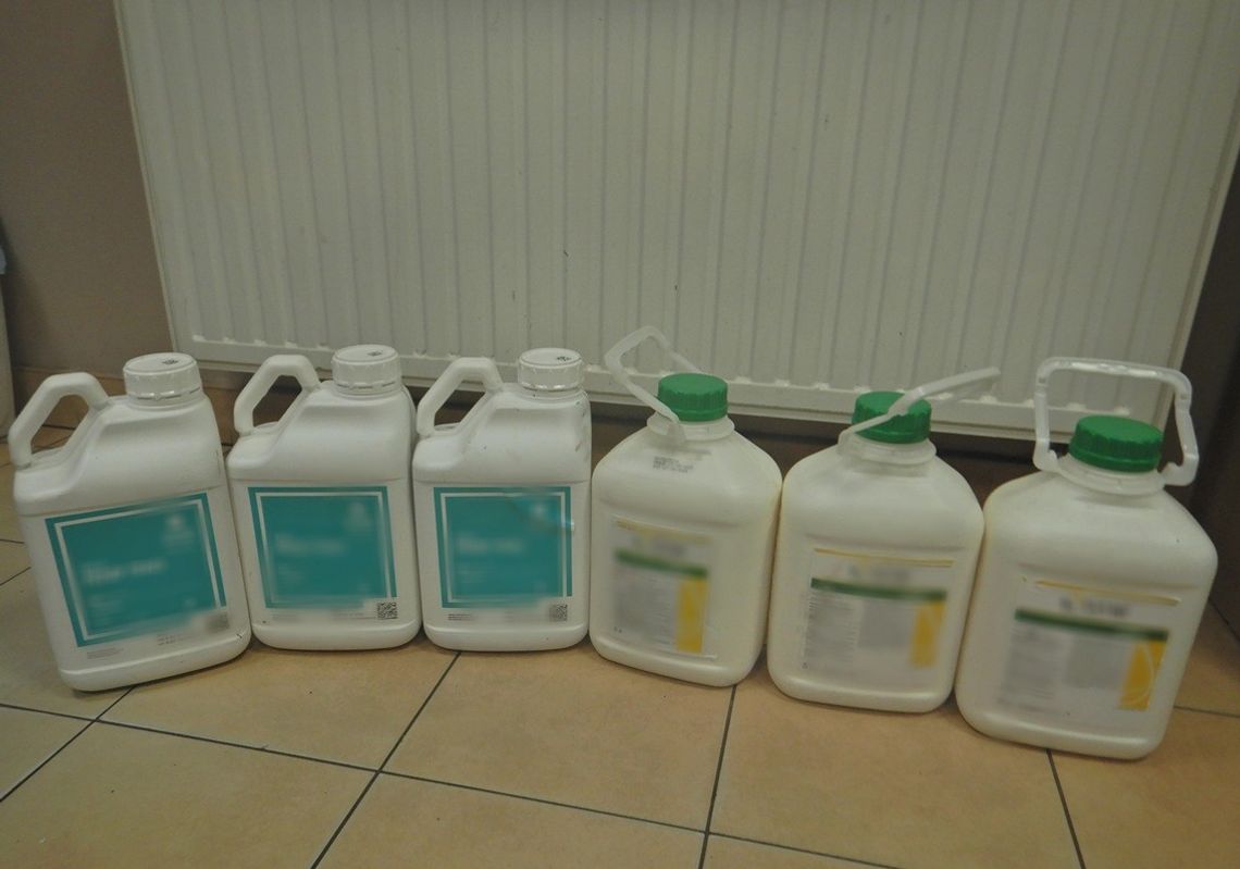 Nielegalne pestycydy na przejściu w Terespolu Nielegalne pestycydy na przejściu w Terespolu