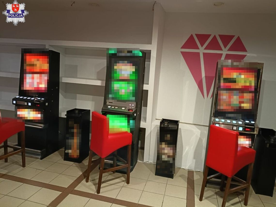 Nielegalny salon gier zlikwidowany w Łukowie