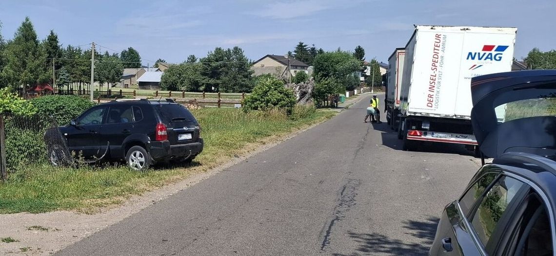 wypadek niemojki ciężarówka