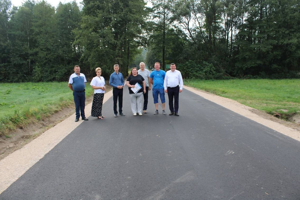 Nowa nawierzchnia w Szydłówce odebrana