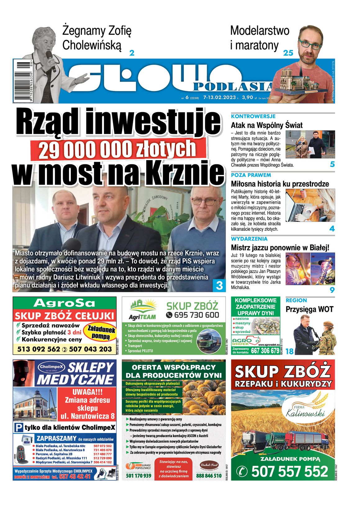 Nowe wydanie Słowa Podlasia już gotowe! Sprawdźcie, o czym piszemy Nowe wydanie Słowa Podlasia już gotowe! Sprawdźcie, o czym piszemy