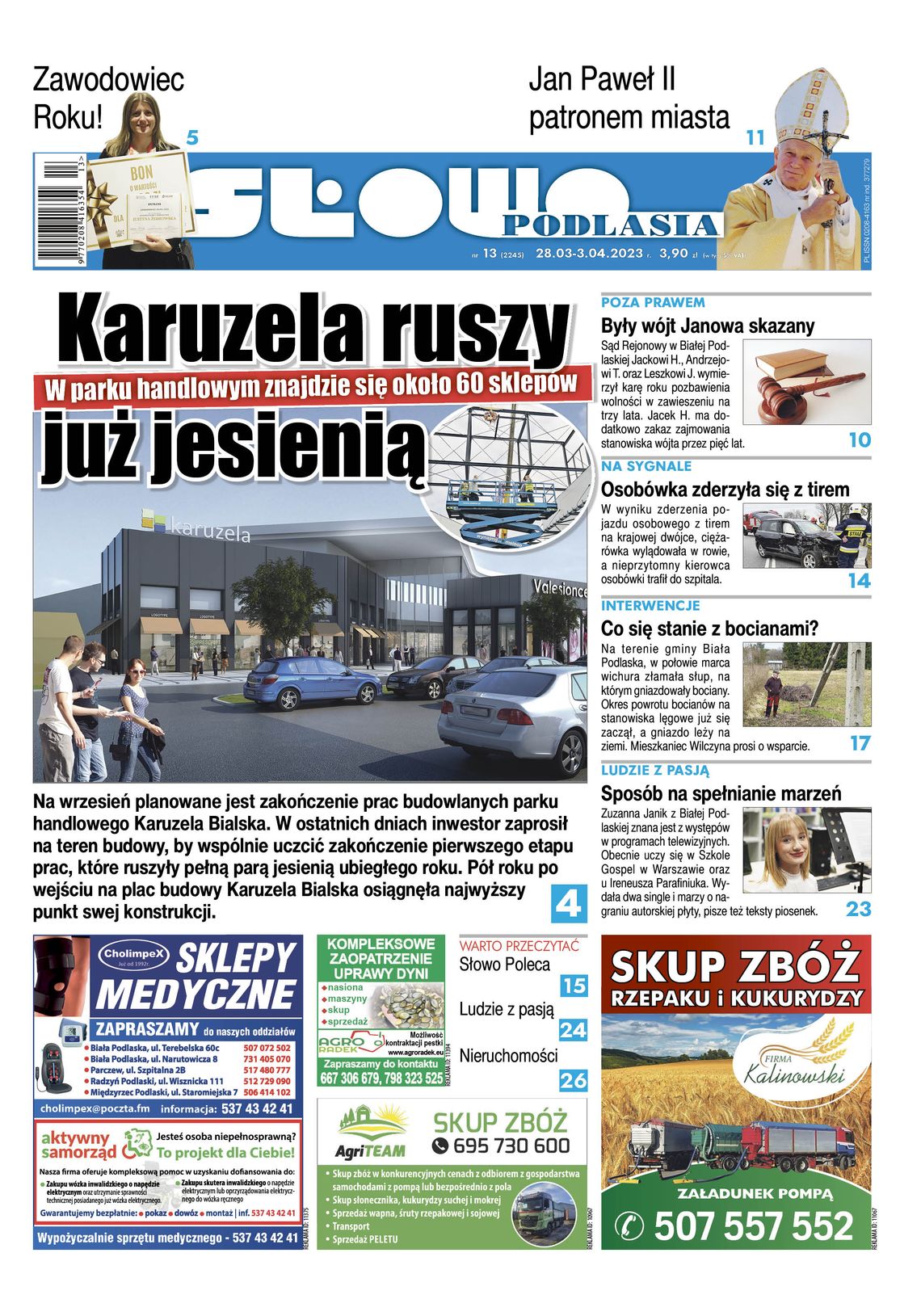 Nowe wydanie Słowa Podlasia już gotowe! Sprawdźcie, o czym piszemy