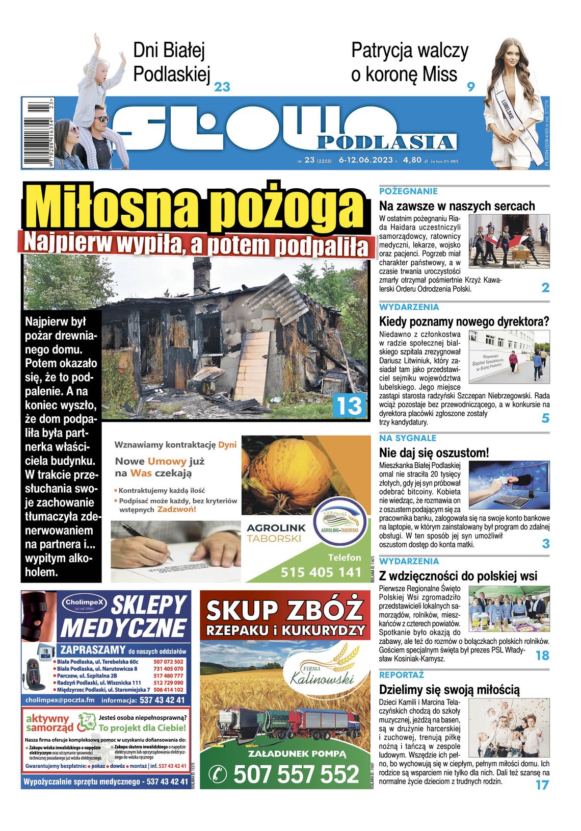 Nowe wydanie Słowa Podlasia już gotowe! Sprawdźcie, o czym piszemy