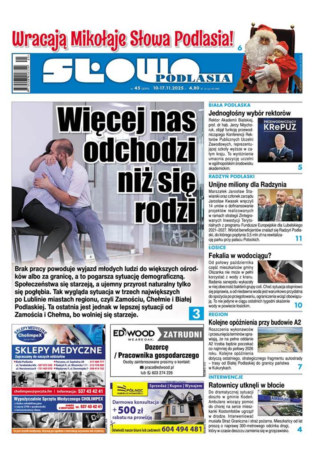 Nowe wydanie Słowa Podlasia już gotowe! Sprawdźcie, o czym piszemy Nowe wydanie Słowa Podlasia już gotowe! Sprawdźcie, o czym piszemy