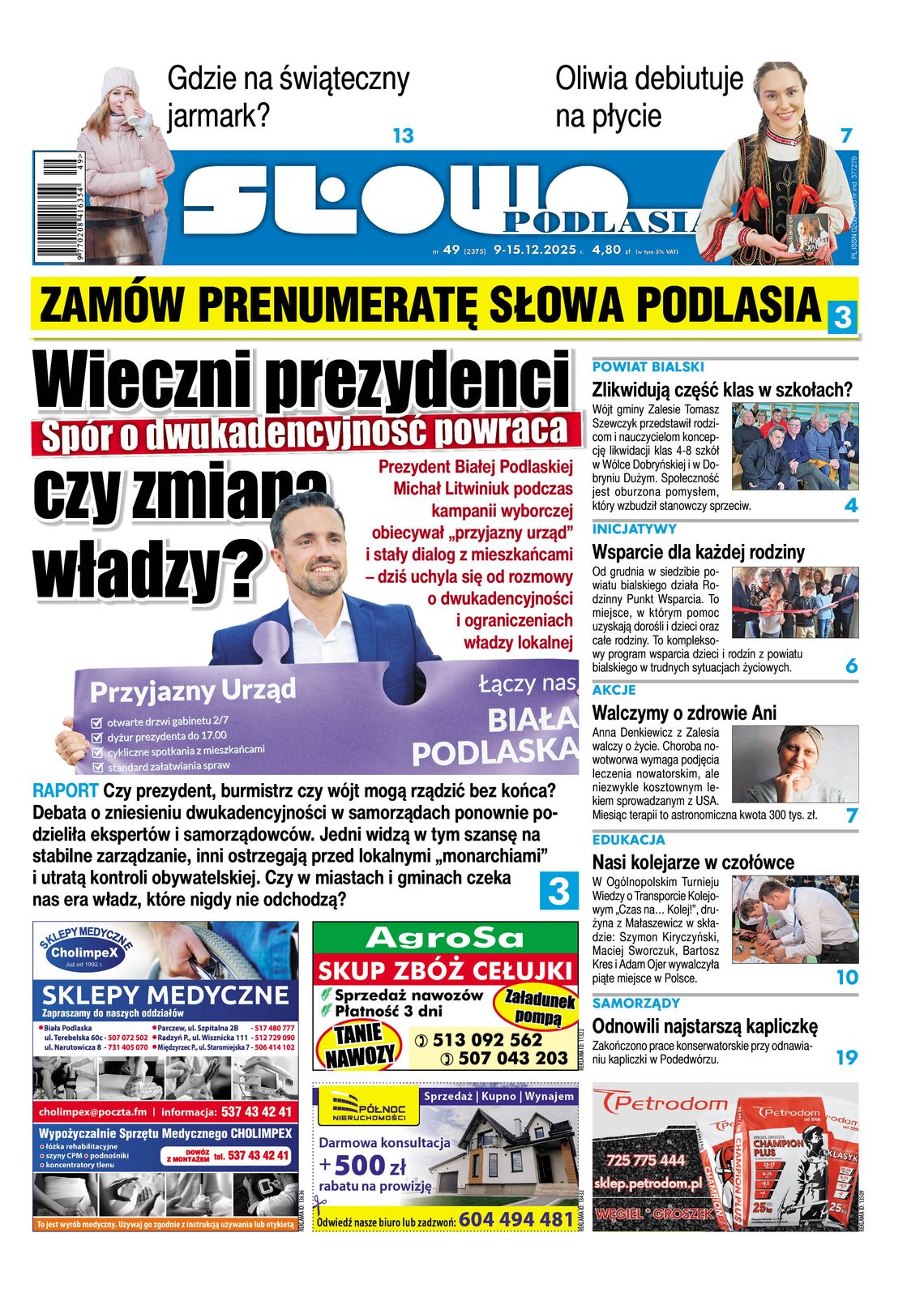 Nowe wydanie Słowa Podlasia już gotowe! Sprawdźcie, o czym piszemy Nowe wydanie Słowa Podlasia już gotowe! Sprawdźcie, o czym piszemy