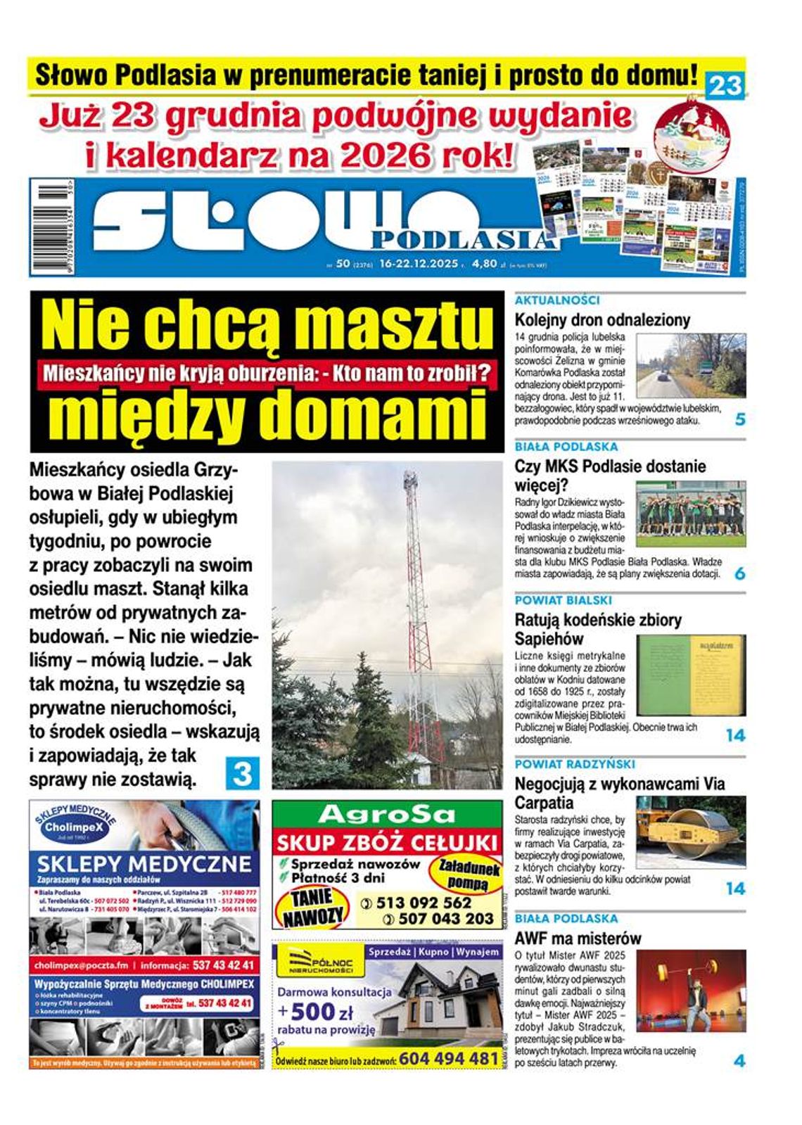 Nowe wydanie Słowa Podlasia już gotowe! Sprawdźcie, o czym piszemy Nowe wydanie Słowa Podlasia już gotowe! Sprawdźcie, o czym piszemy