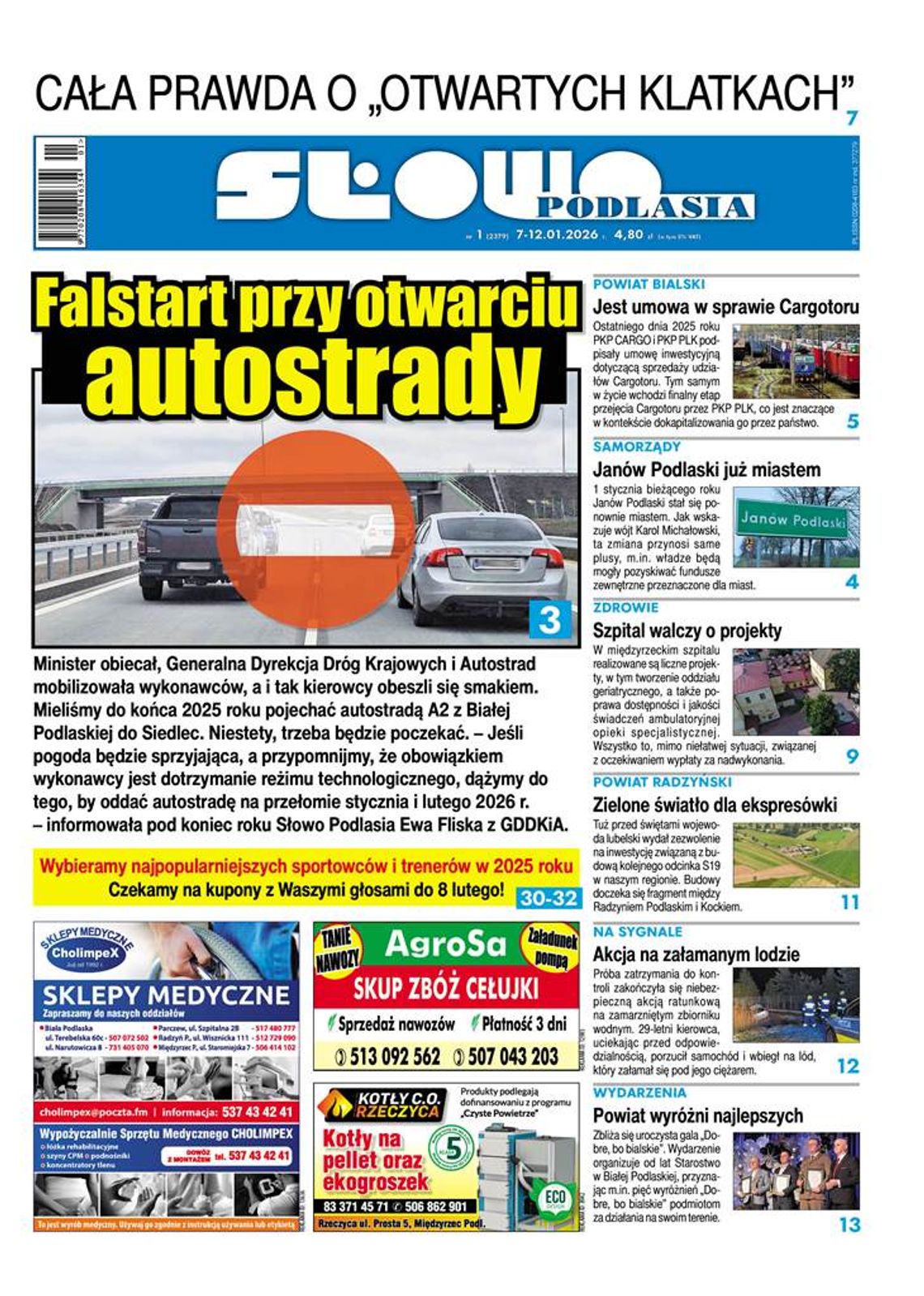 Nowe wydanie Słowa Podlasia już gotowe! Sprawdźcie, o czym piszemy