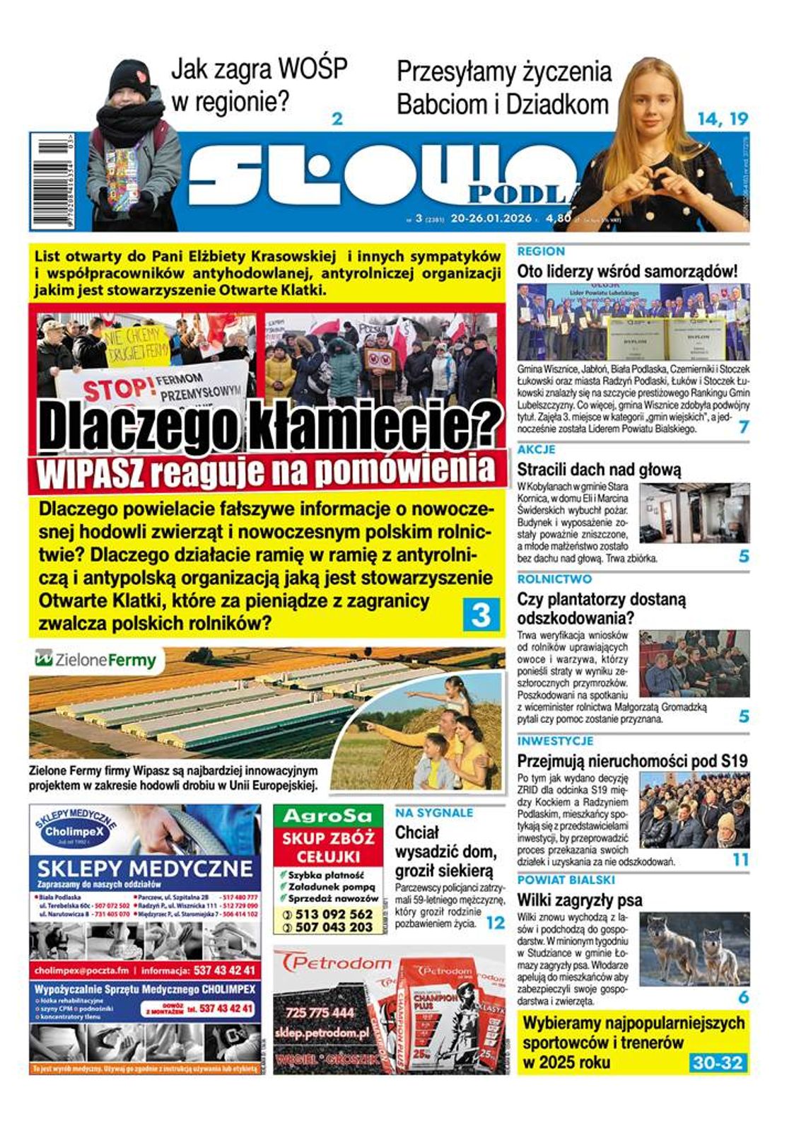 Nowe wydanie Słowa Podlasia już gotowe! Sprawdźcie, o czym piszemy