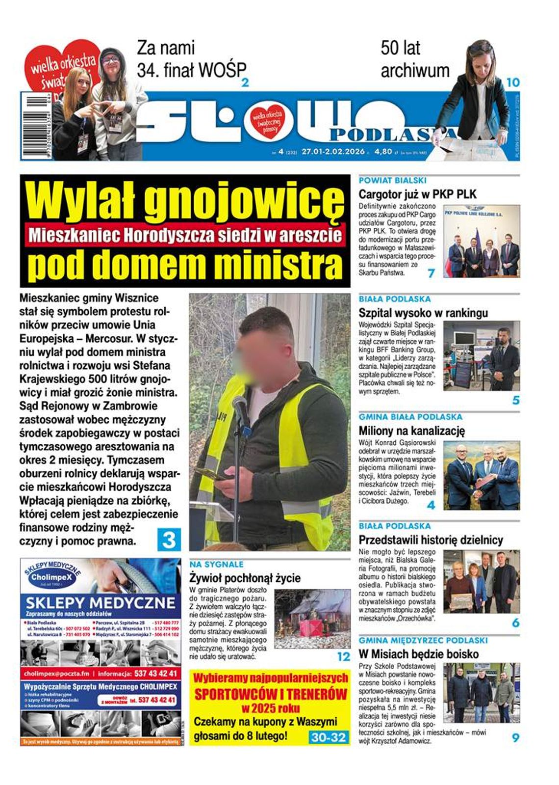 Nowe wydanie Słowa Podlasia już gotowe! Sprawdźcie, o czym piszemy Nowe wydanie Słowa Podlasia już gotowe! Sprawdźcie, o czym piszemy