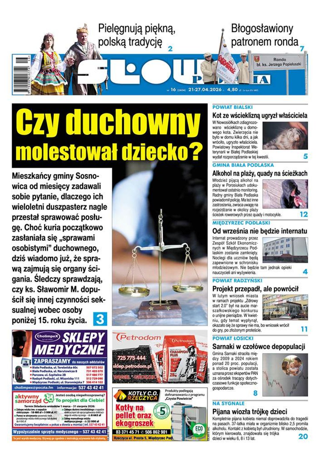 Nowe wydanie Słowa Podlasia już gotowe! Sprawdźcie, o czym piszemy