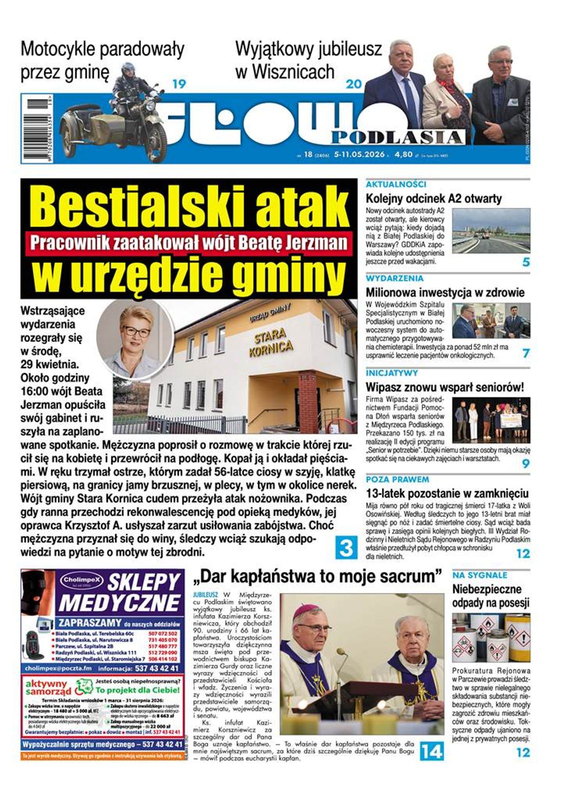Nowe wydanie Słowa Podlasia już gotowe! Sprawdźcie, o czym piszemy
