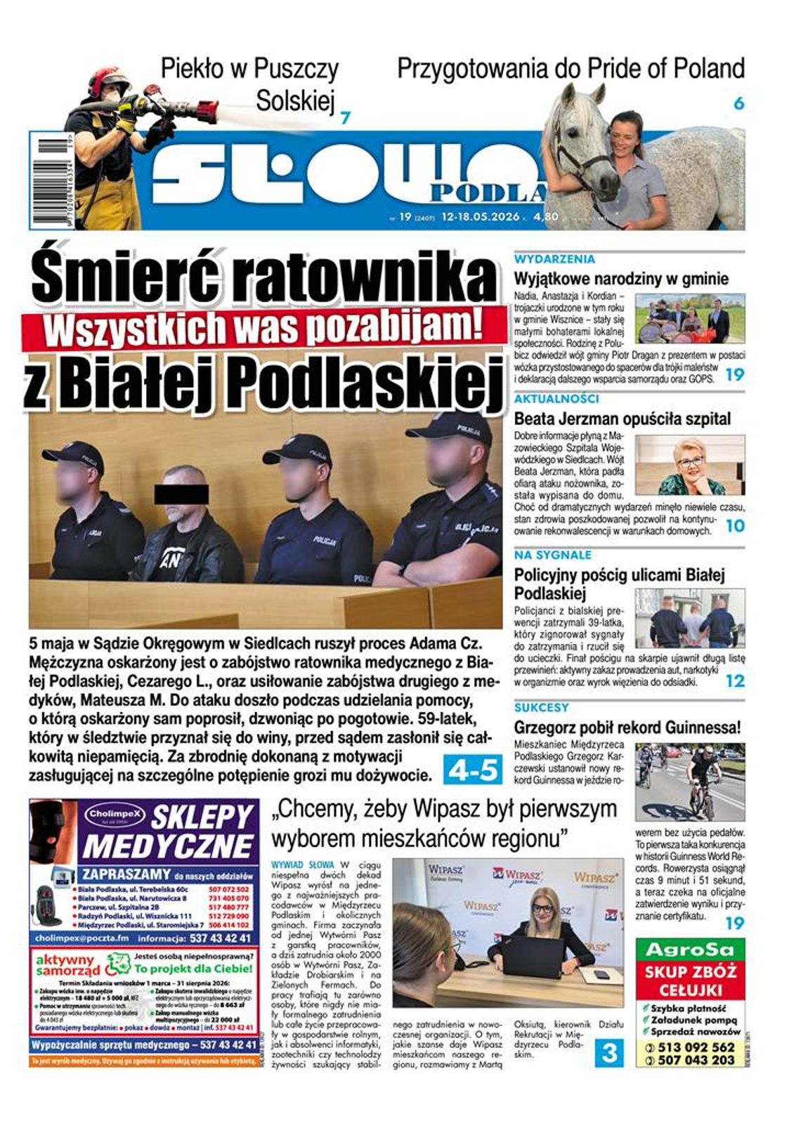 Nowe wydanie Słowa Podlasia już gotowe! Sprawdźcie, o czym piszemy Nowe wydanie Słowa Podlasia już gotowe! Sprawdźcie, o czym piszemy