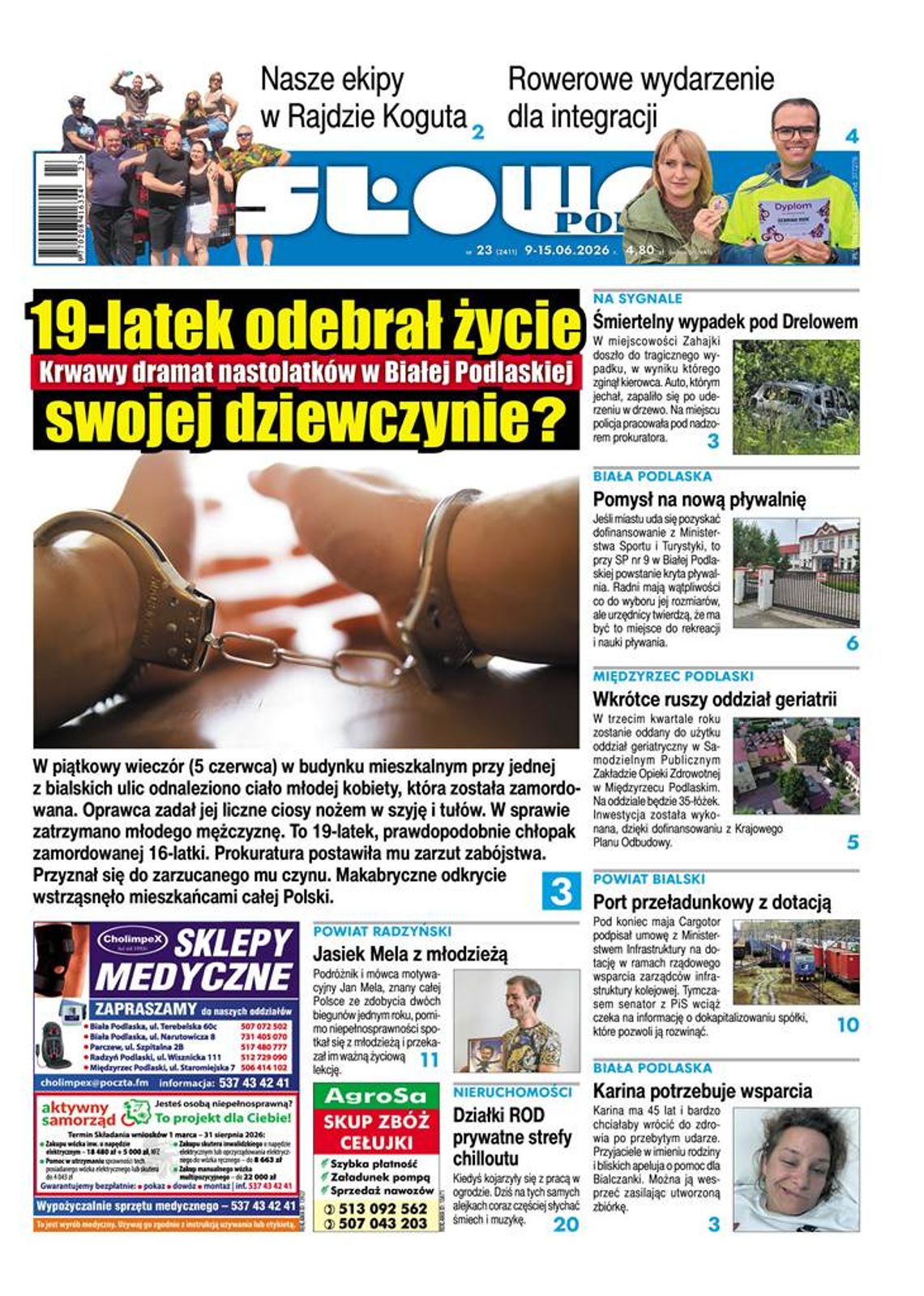 Nowe wydanie Słowa Podlasia już gotowe! Sprawdźcie, o czym piszemy Nowe wydanie Słowa Podlasia już gotowe! Sprawdźcie, o czym piszemy