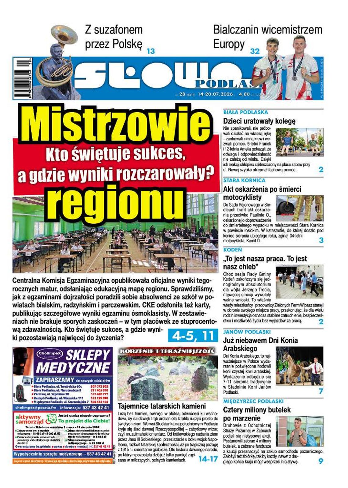 Nowe wydanie Słowa Podlasia już gotowe! Sprawdźcie, o czym piszemy Nowe wydanie Słowa Podlasia już gotowe! Sprawdźcie, o czym piszemy