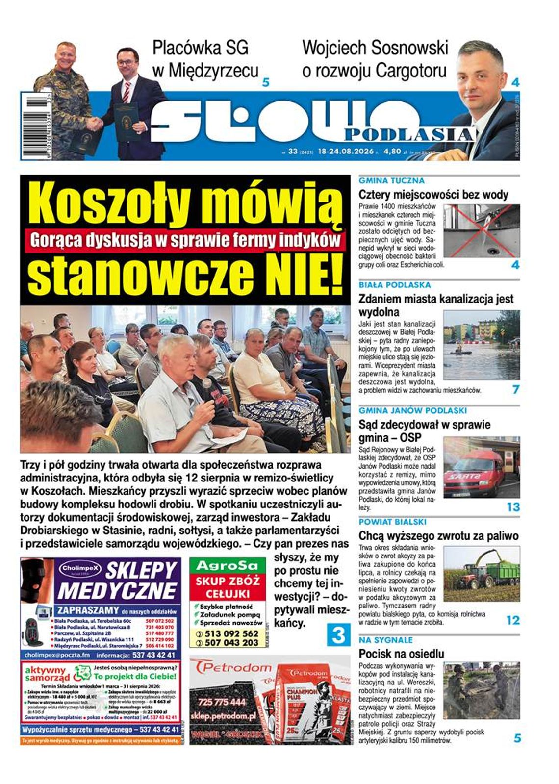 Nowe wydanie Słowa Podlasia już gotowe! Sprawdźcie, o czym piszemy Nowe wydanie Słowa Podlasia już gotowe! Sprawdźcie, o czym piszemy