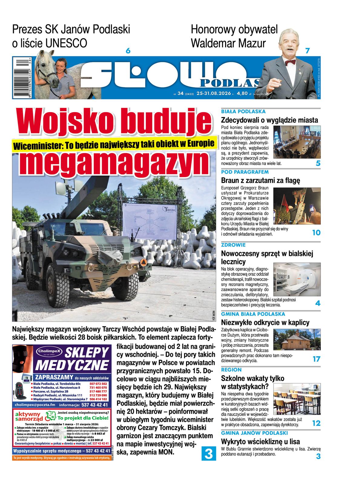 Nowe wydanie Słowa Podlasia już gotowe! Sprawdźcie, o czym piszemy
