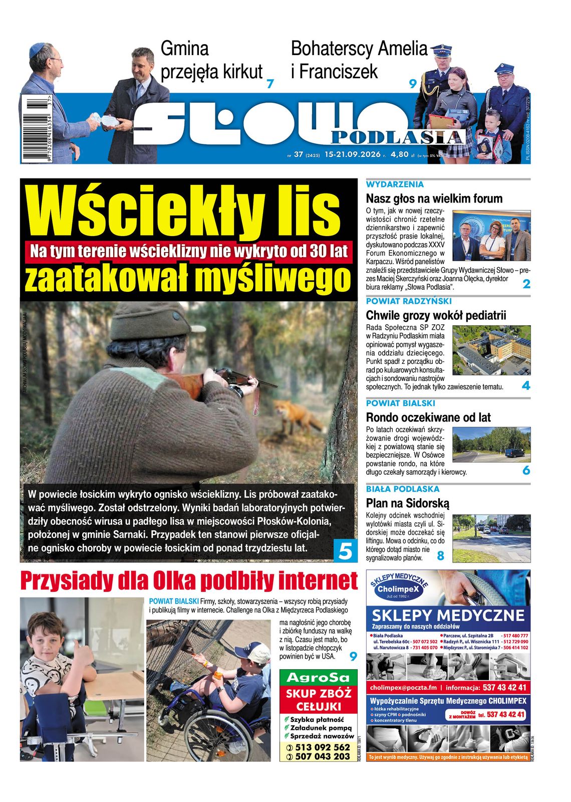 Nowe wydanie Słowa Podlasia już gotowe! Sprawdźcie, o czym piszemy Nowe wydanie Słowa Podlasia już gotowe! Sprawdźcie, o czym piszemy