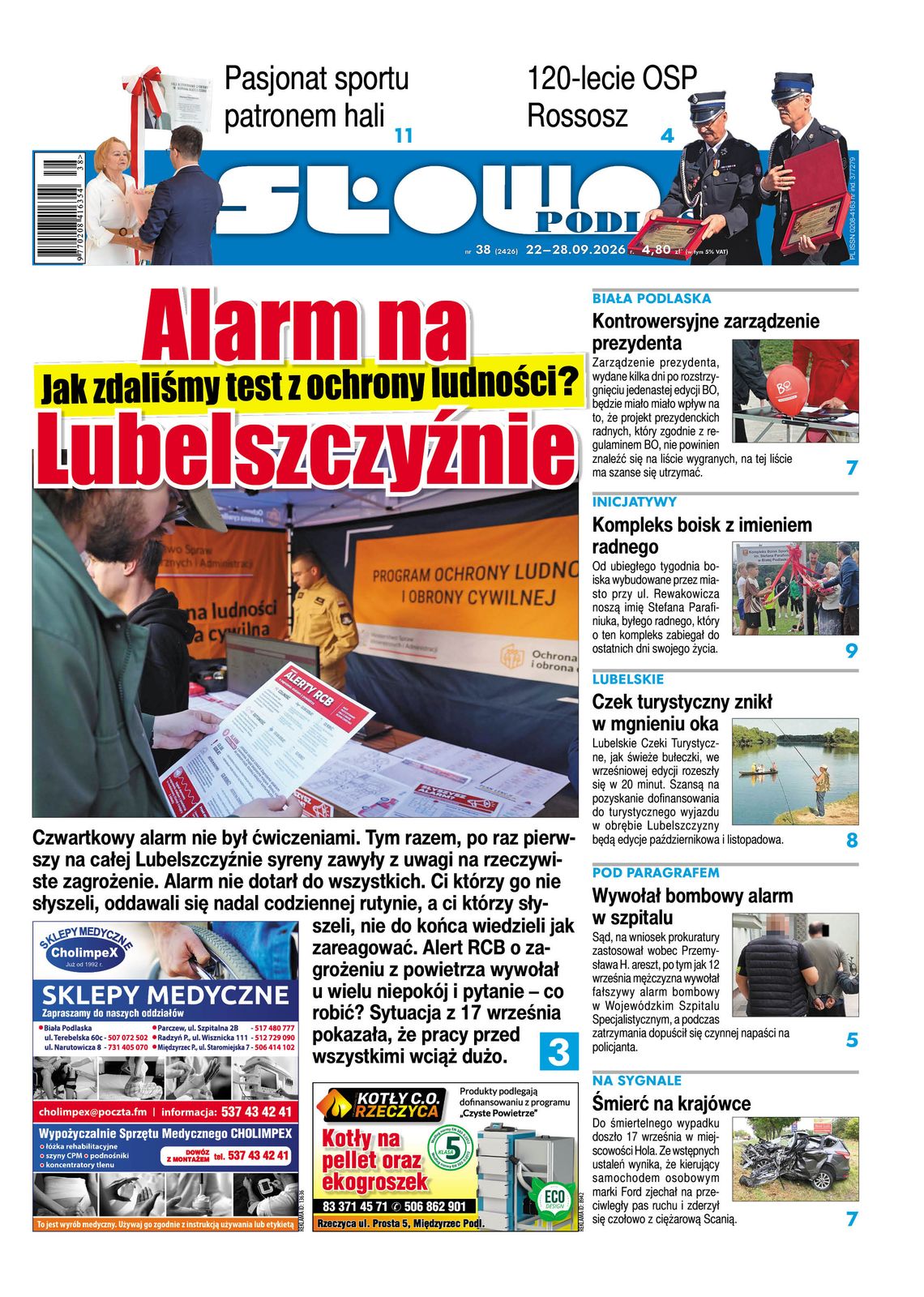 Nowe wydanie Słowa Podlasia już gotowe! Sprawdźcie, o czym piszemy Nowe wydanie Słowa Podlasia już gotowe! Sprawdźcie, o czym piszemy