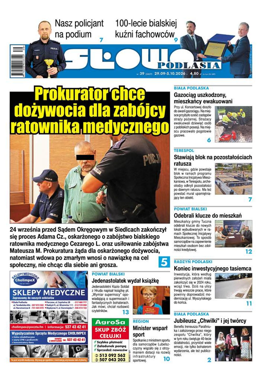 Nowe wydanie Słowa Podlasia już gotowe! Sprawdźcie, o czym piszemy