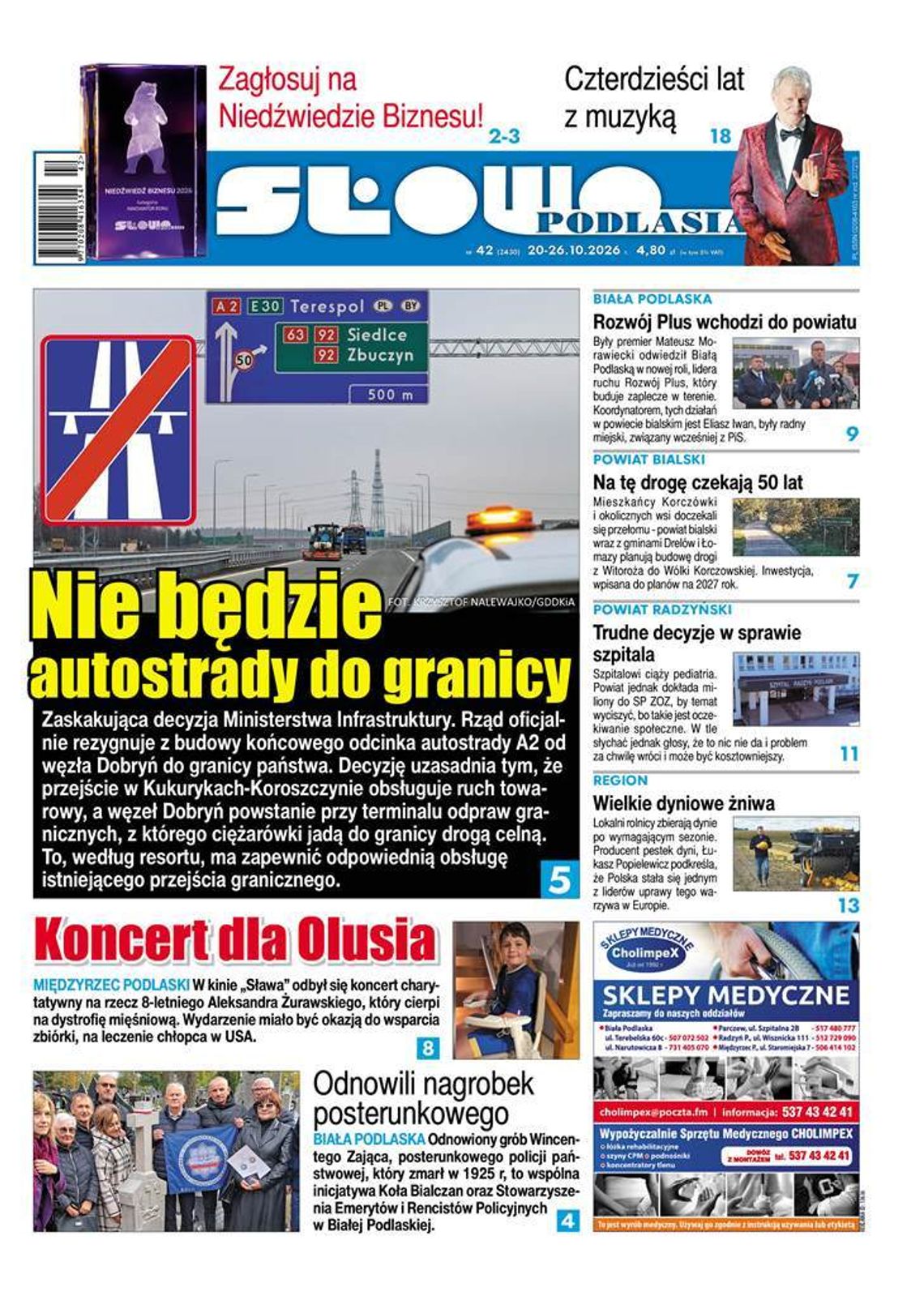Nowe wydanie Słowa Podlasia już gotowe! Sprawdźcie, o czym piszemy Nowe wydanie Słowa Podlasia już gotowe! Sprawdźcie, o czym piszemy