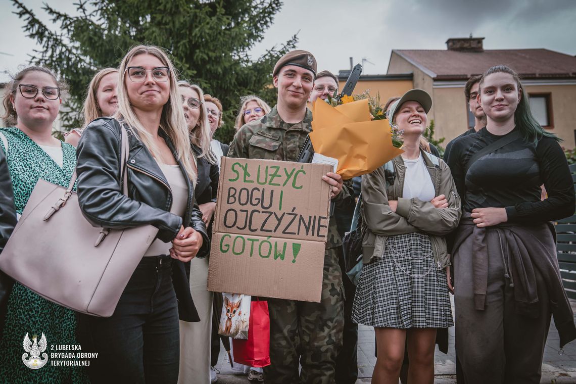 Nowi Terytorialsi złożyli przysięgę w Parczewie (ZDJĘCIA)