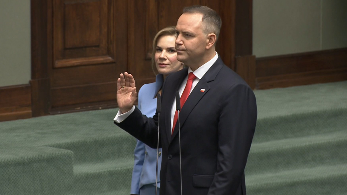 Nowy prezydent Polski złożył przysięgę
