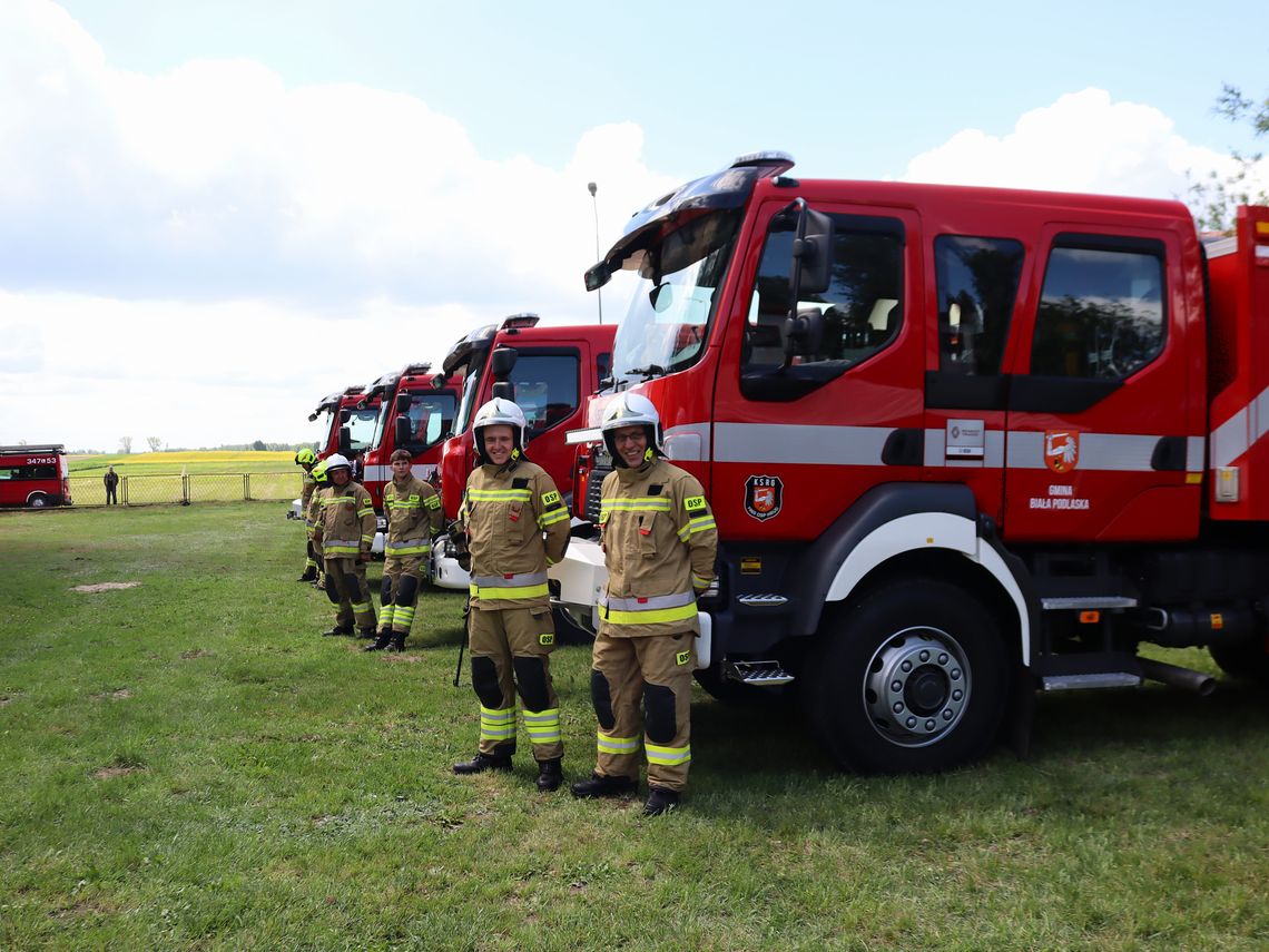 Nowy wóz, stare wartości. Dzień Strażaka w Hrudzie
