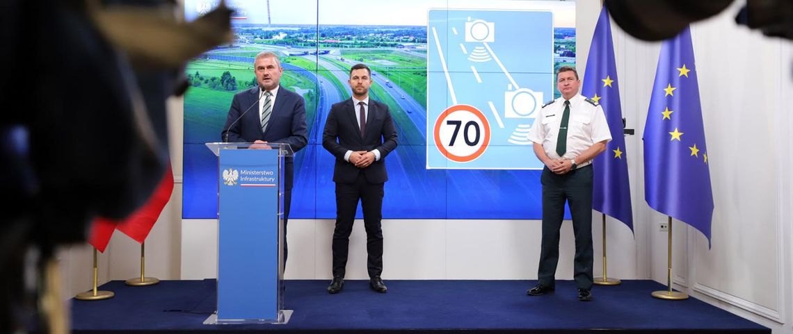 Nowy znak przy odcinkowym pomiarze. Pokaże też limit prędkości