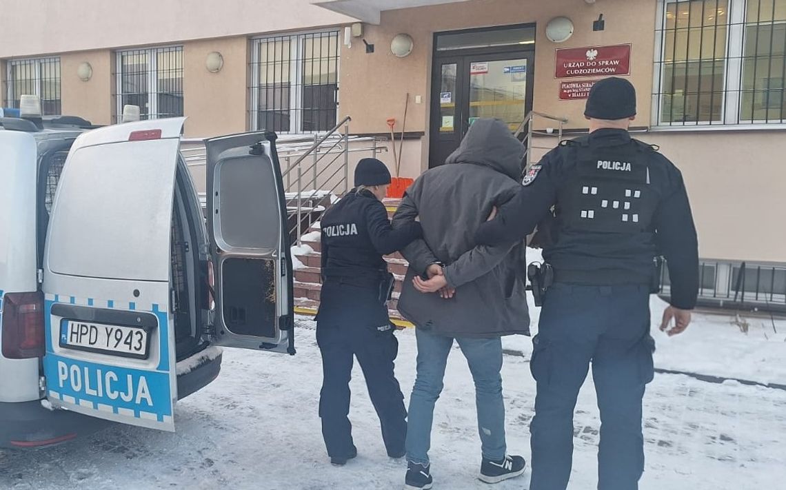 urząd do spraw cudzoziemców biała podlaska białorusin wydalony łuków policja deportacja