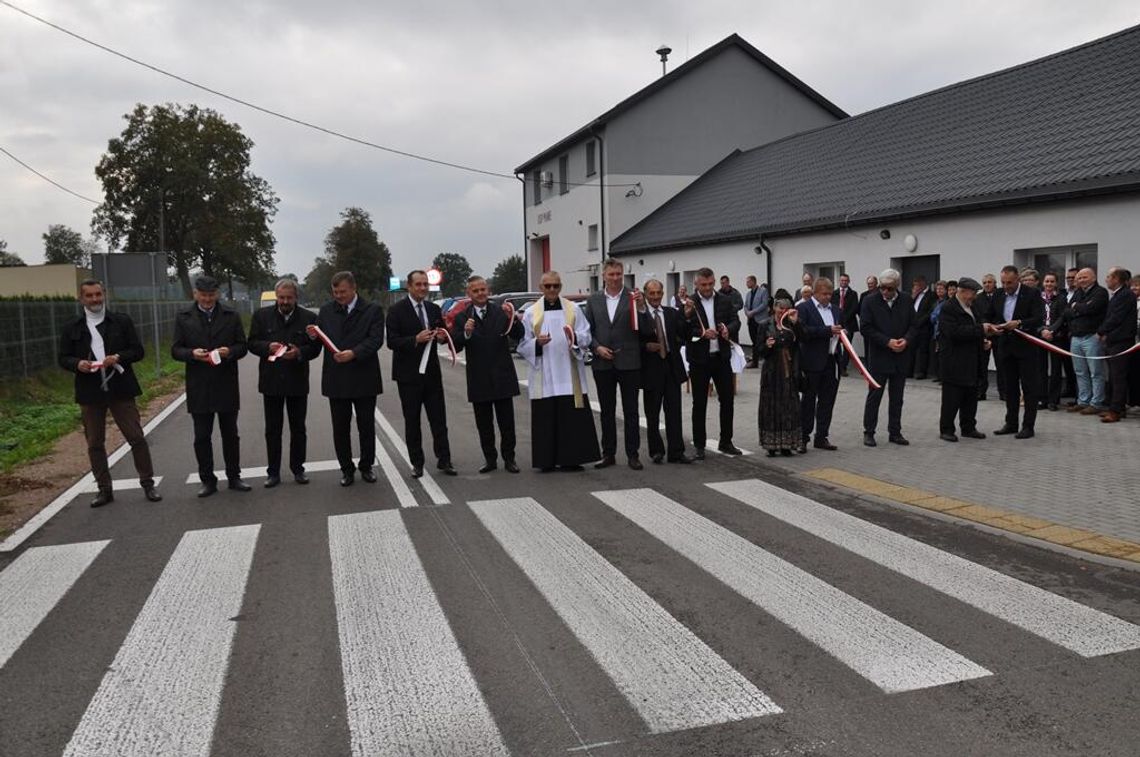 Oddali do użytku wyremontowaną drogę