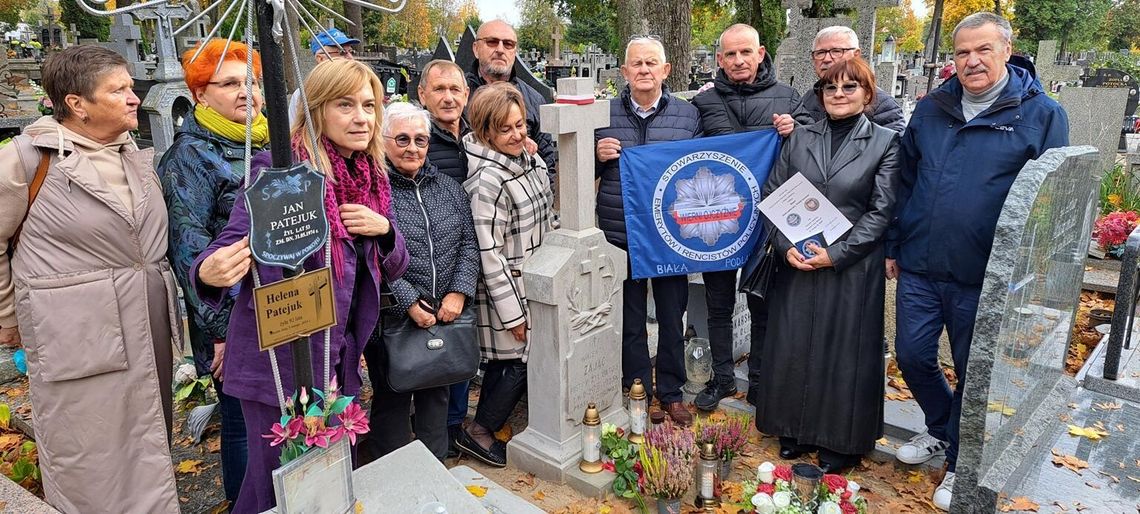 Odnowili nagrobek posterunkowego Wincentego Zająca Odnowili nagrobek posterunkowego Wincentego Zająca