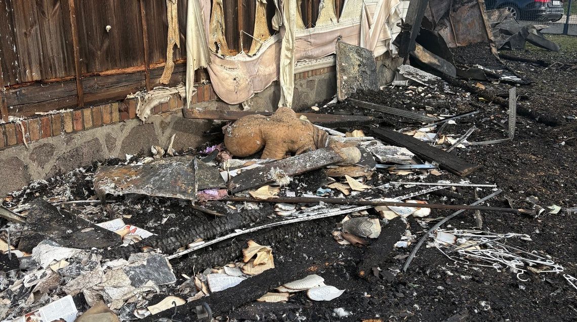 Krzywośnity gmina huszlew pożar pomoc dom zbiórka rodzina naumiuk