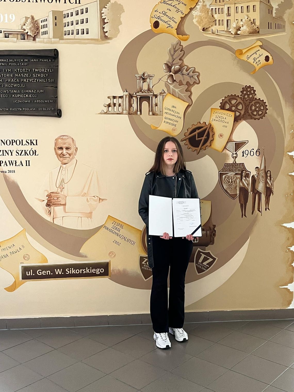 Oliwia ze Złotym Indeksem na Akademię Sztuki Wojennej w Warszawie!