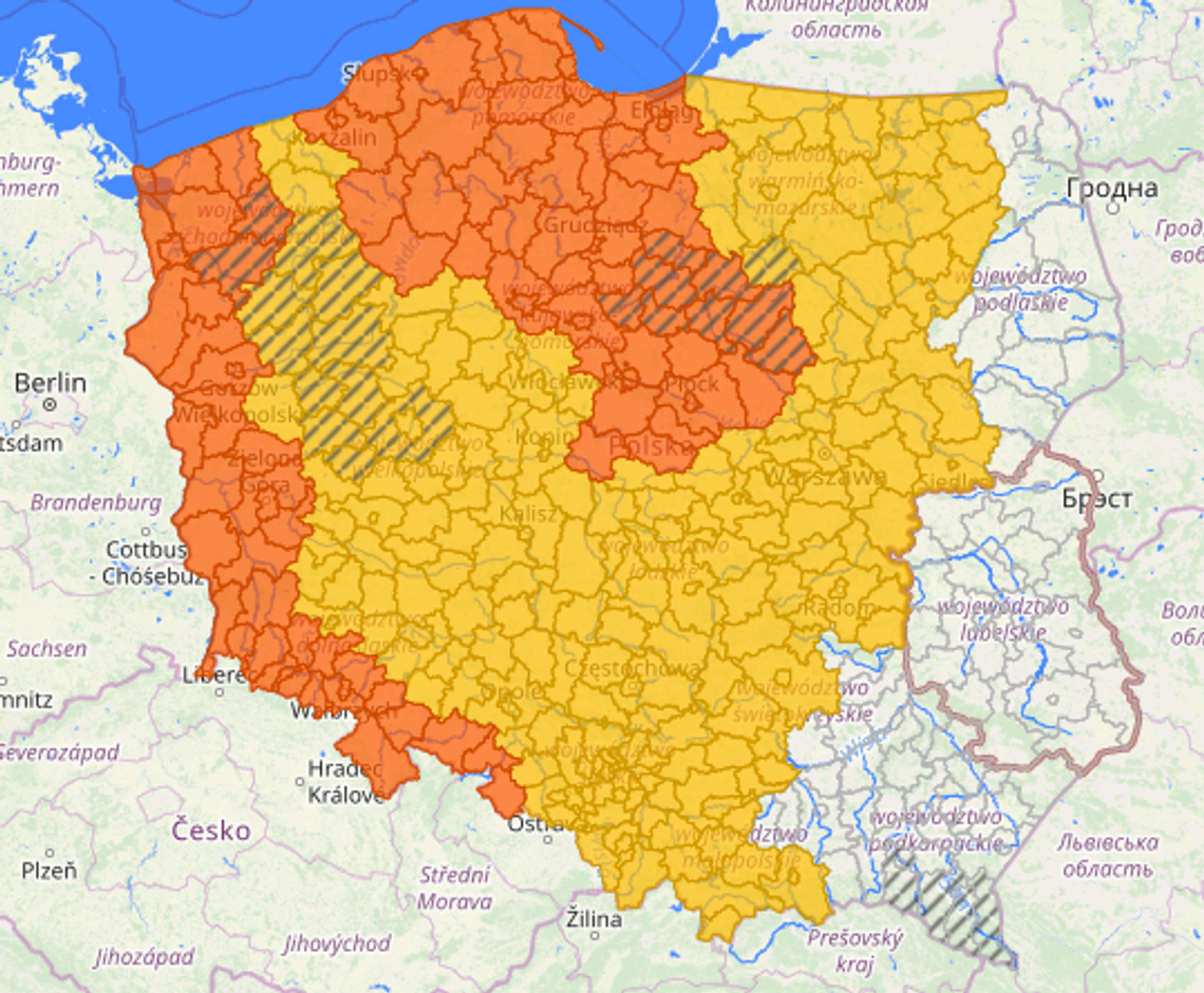 Ostrzeżenia przed burzami prawie w całej Polsce. Prognoza dla naszego regionu