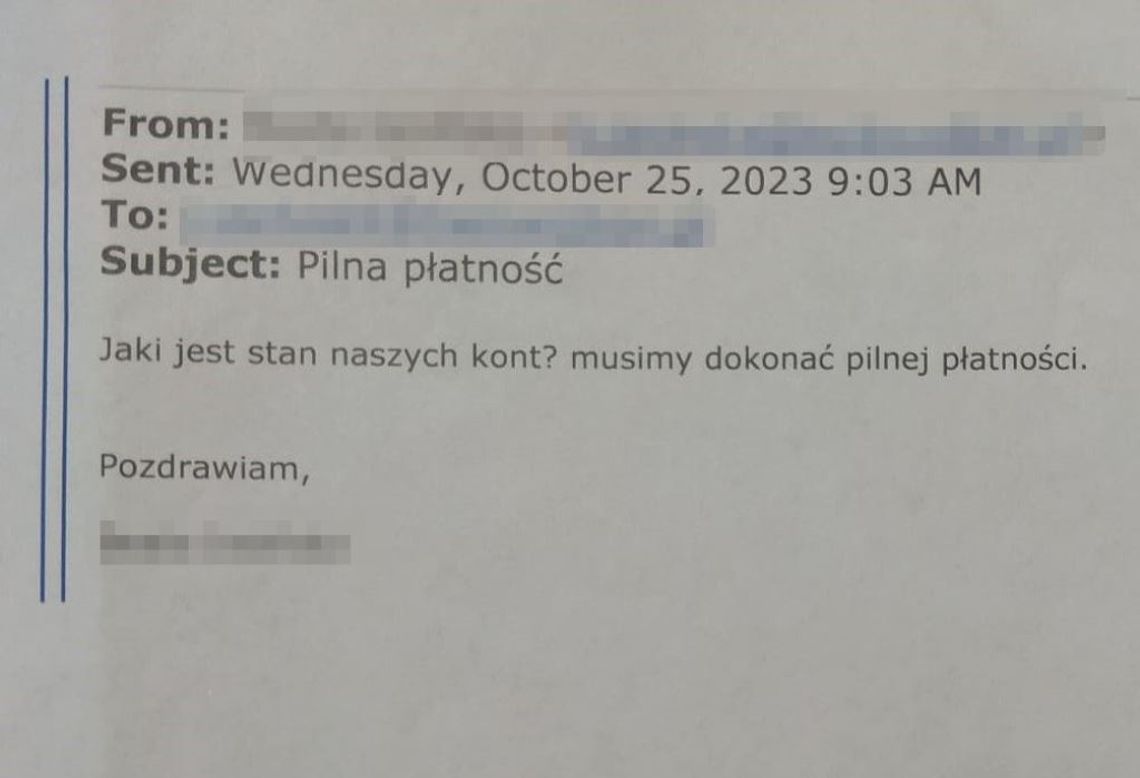 "Prezes bialskiej spółki" chciał wyłudzić 120 tys. zł