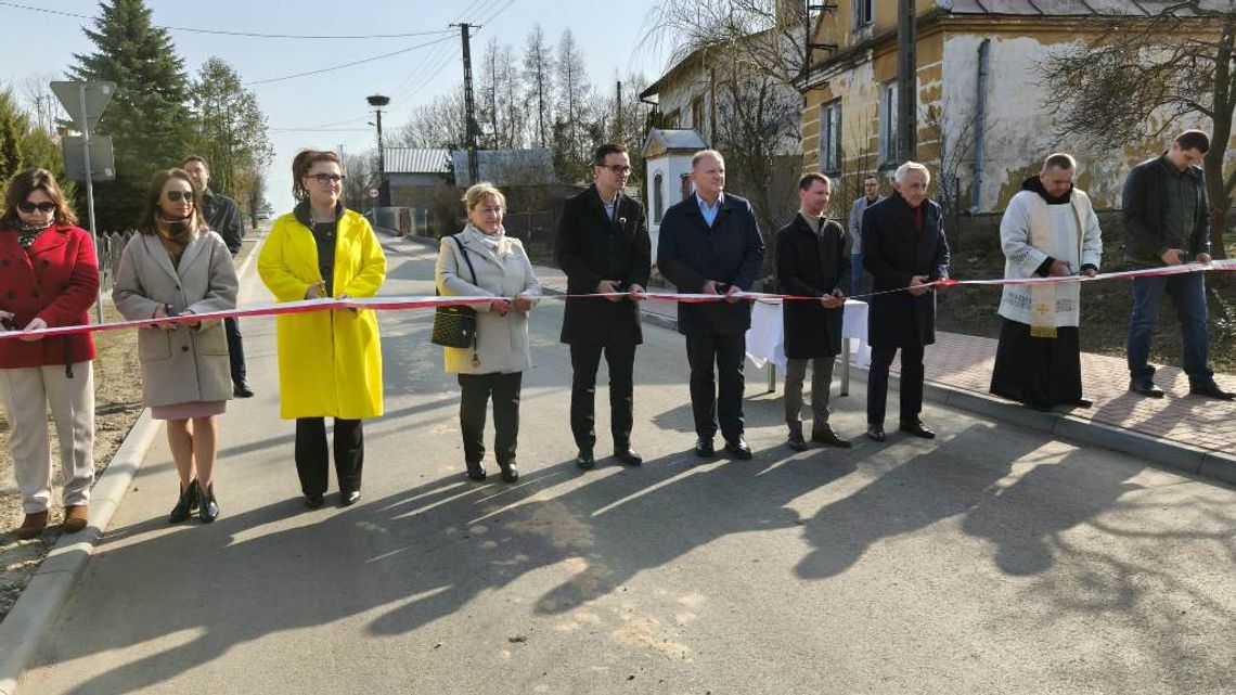 Otwarcie dwóch inwestycji drogowych Otwarcie dwóch inwestycji drogowych