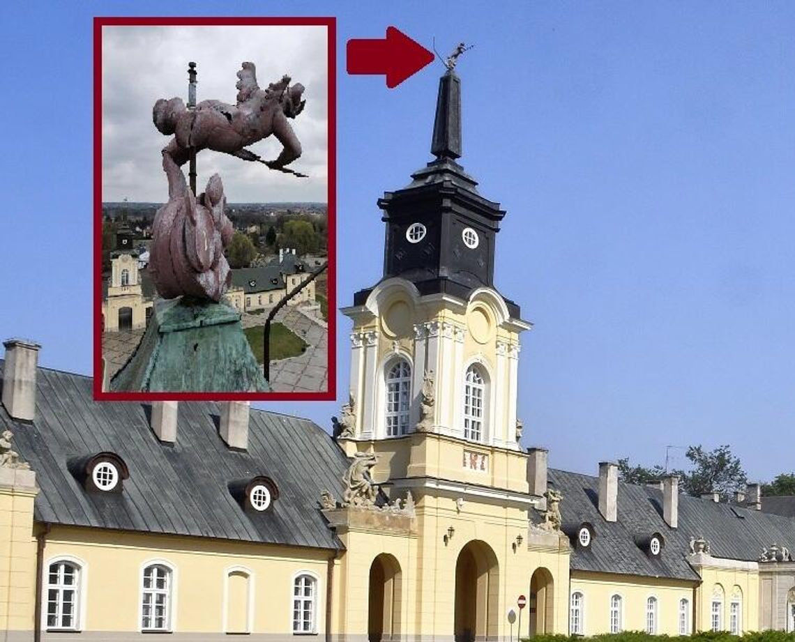 Pałacowy amorek traci pion. Miasto zapewnia, że monitoruje sytuację