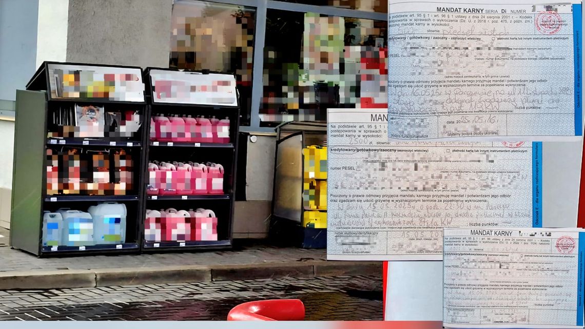 Parczew. Pijany rowerzysta ukradł płyn do spryskiwaczy