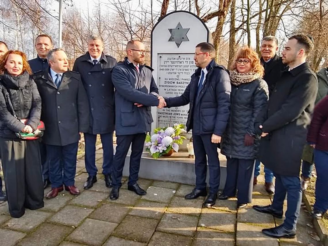 Partnerzy z Izraela znów w Radzyniu. Przyjechali uczcić ważną rocznicę