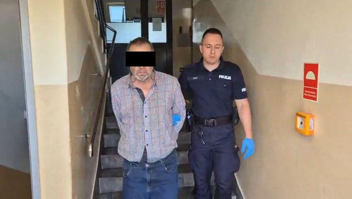 Pijany awanturnik złamał sądowy zakaz. Tym razem groził żonie nożem [WIDEO]