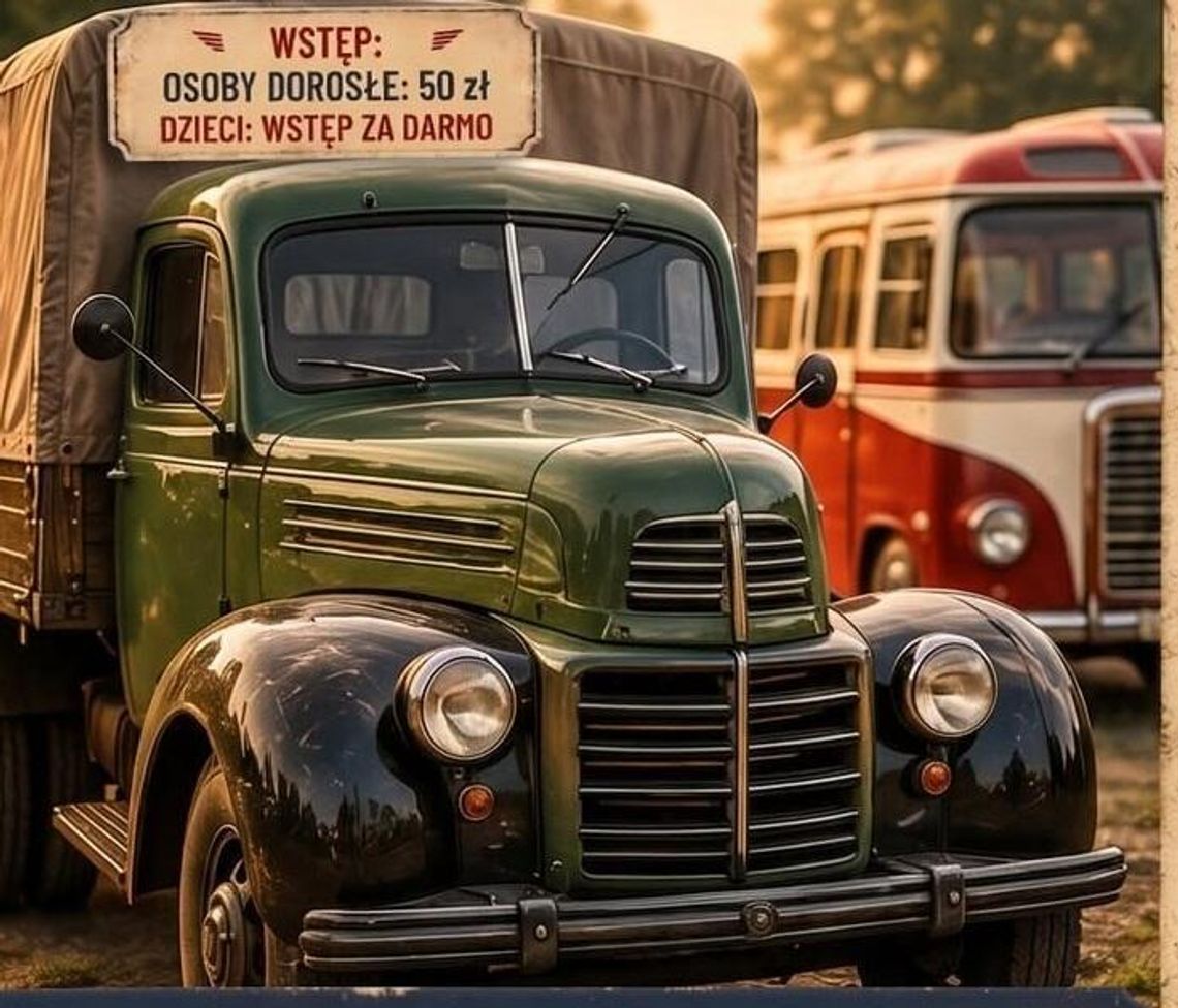 Piknik Transportowy „Jak za Dawnych Lat” już dziś w Roskoszy! Piknik Transportowy „Jak za Dawnych Lat” już dziś w Roskoszy!
