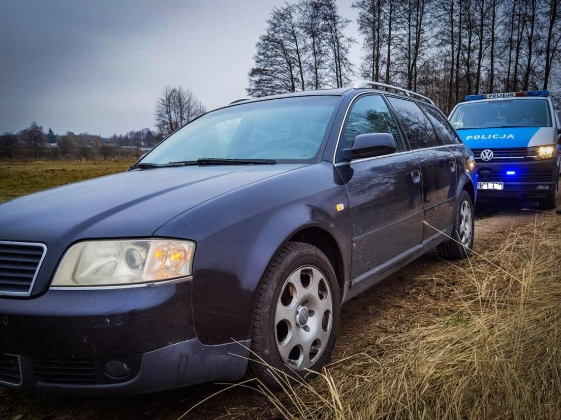 Pobił partnerkę i uciekł jej samochodem