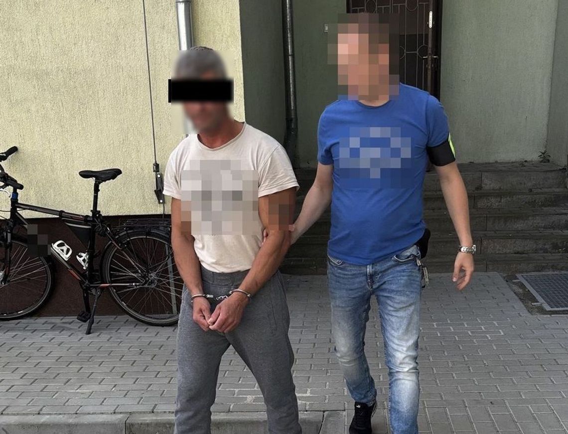 Biała Podlaska. Podpalacz samochodów zatrzymany [FILM]