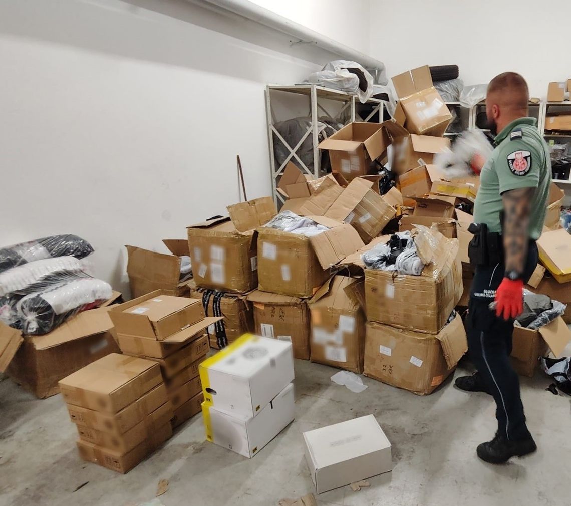 Podrabiany towar w internetowym sklepie