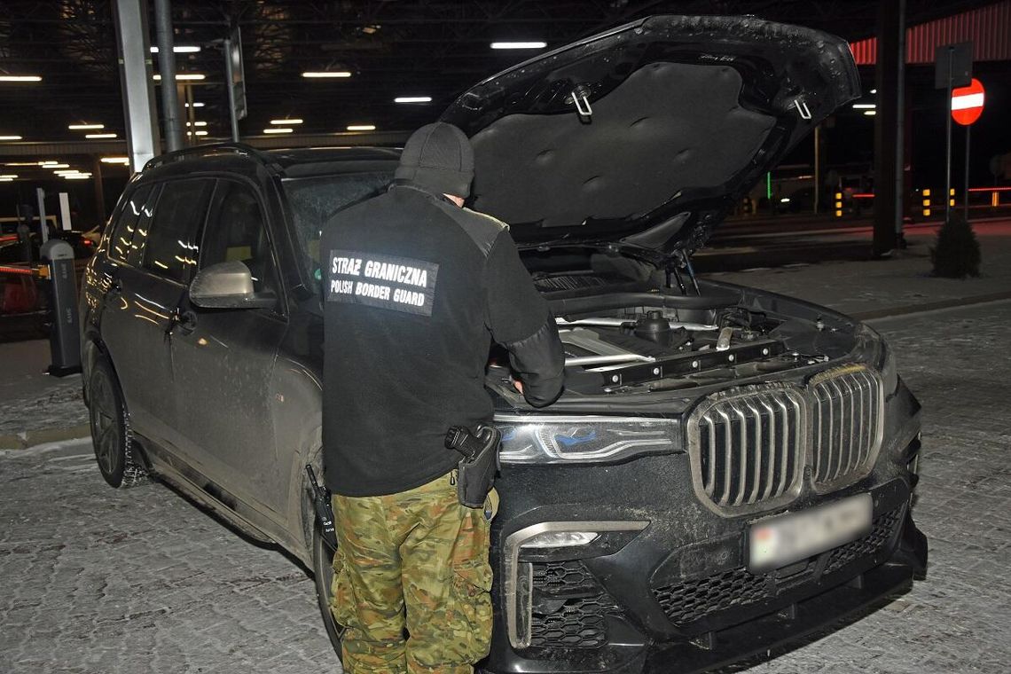 Pogranicznicy zatrzymali warte 270 tys. zł auto