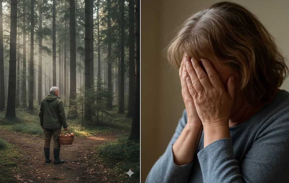 Policjanci z Włodawy uratowali zdesperowaną kobietę i odnaleźli zaginionego grzybiarza